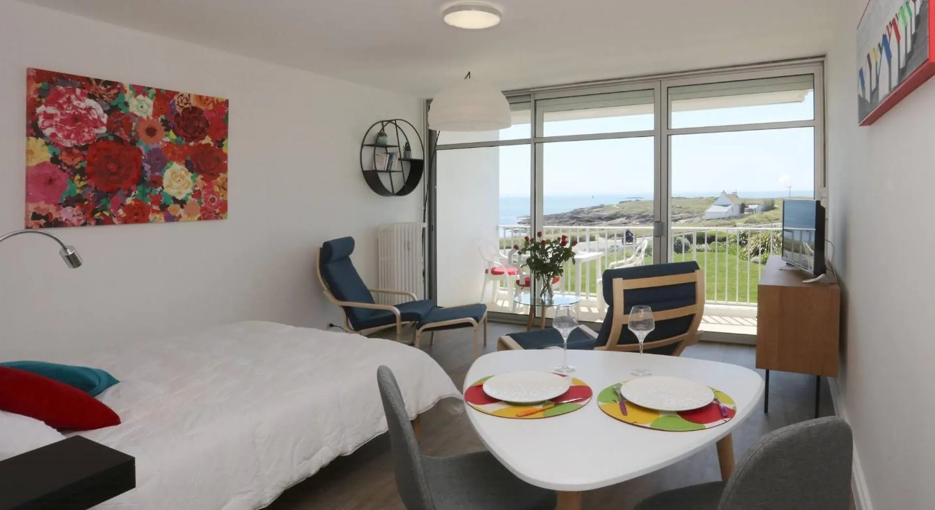 Studio Vue Mer Evasion Marine Quiberon Frankrike